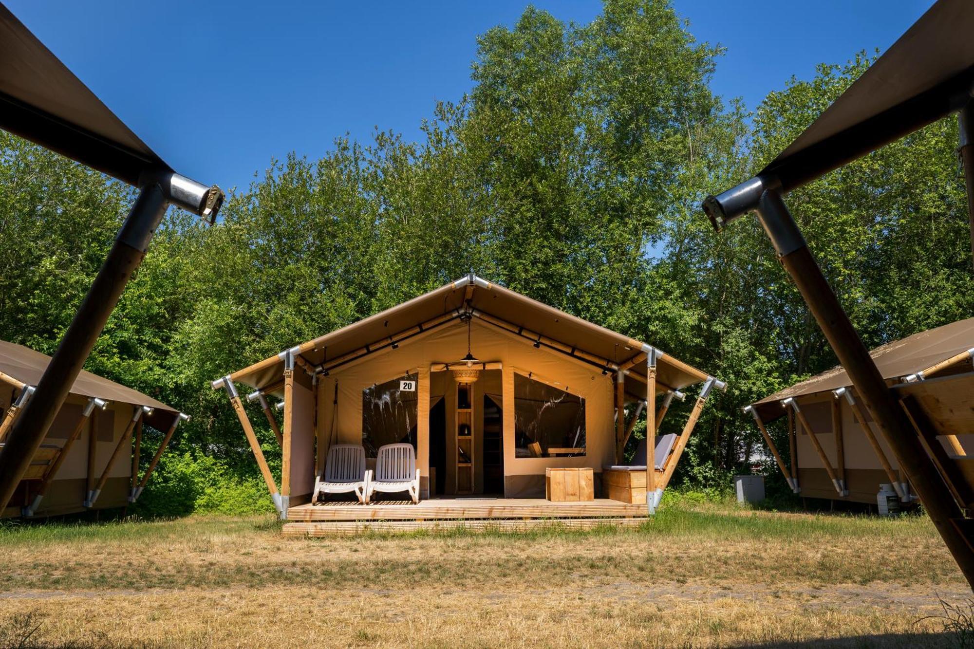 Safaritent De Windroos Kamperland Buitenkant foto