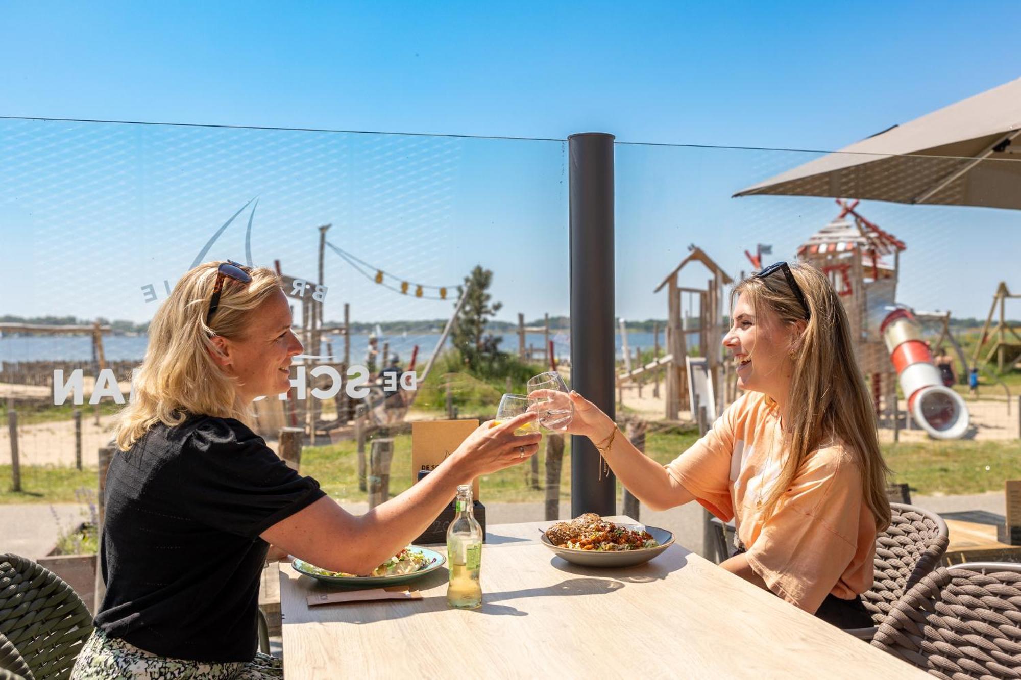 Safaritent De Windroos Kamperland Buitenkant foto